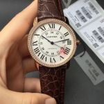 Perfect replica Cartier watch London SOLO series with a diameter of