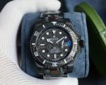 Replica Rolex Submariner Watch All Black custom carbon 40mm  