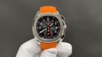 Top-level copy Patek Philippe Aquanaut Stainless steel Bezel black dial watch