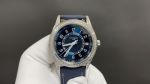 GS Factory New1:1 Swiss Patek philippe Diamond Bezel Deep Blue dial watch