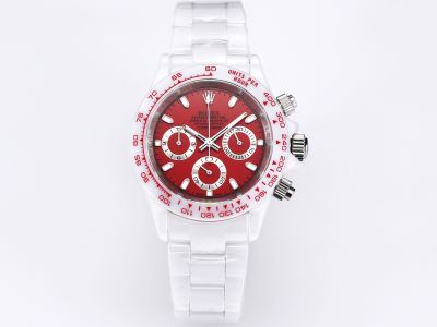 High-Quality 1:1Copy Rolex Daytona Ceramic Bezel Red Dial Watch