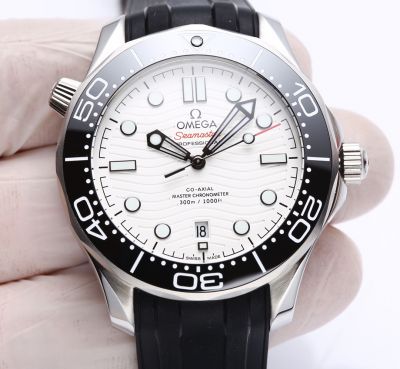 AAA Swiss Copy Omega Seamaster Diver 300M Co-Axial Master Black Ceramic Dial 42 MM 8800 Watch