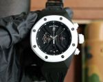 Perfect Copy Audemars Piguet Royal Oak Offshore SS Bezel Black mechanical Dial Watch