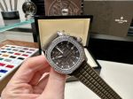 Top grade Replica New Patek Philippe Swiss Aquanaut 5067A Coffee Color Dial Diamond Bezel Quartz Watch