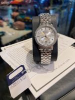 Top Grade Copy Swiss Longines Diamond Bezel 316L Stainless Steel Case Watch