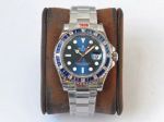 2024 New Replica Rolex Submariner Rainbow Diamond-set Bezel Blue Dial Watch