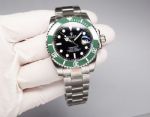 High-Quality Replica Rolex Submariner Watch Black Face Green Ceramic Bezel 